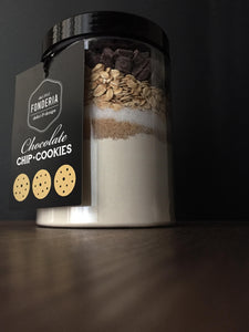 Ricette in barattolo - Cookies al cioccolato