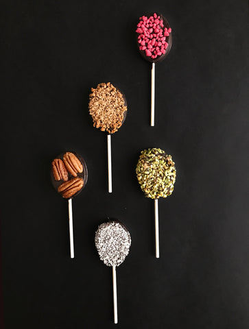 Lollipop di cioccolato
